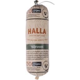 Halla Raw Food NÖTVOM Nötkött för alla hundar & mindre aktiva 500g